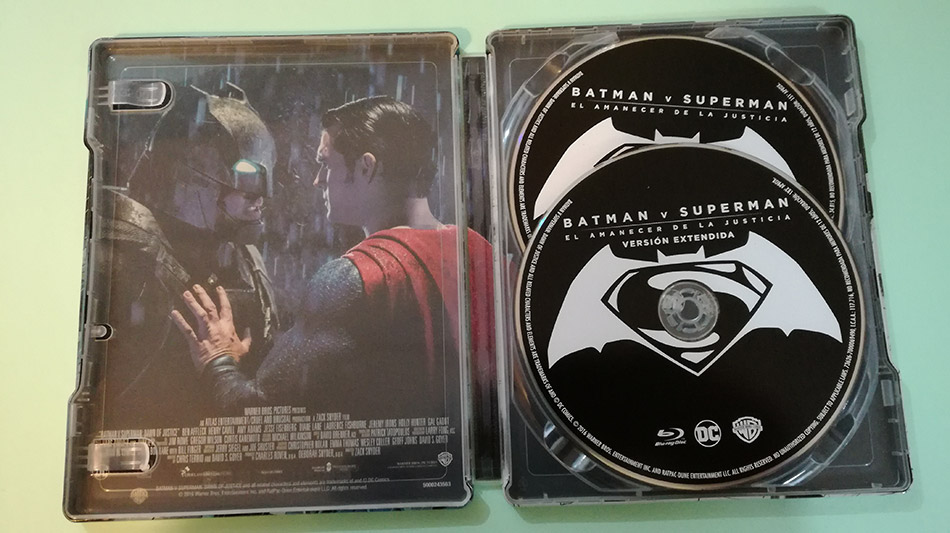 Fotografías del Steelbook de Batman v Superman: El Amanecer de la Justicia en Blu-ray 11
