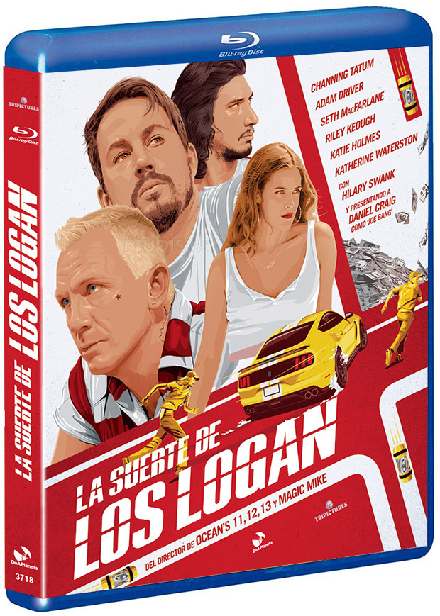 Datos de La Suerte de los Logan en Blu-ray 1