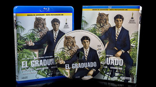 Fotografías de la edición 50º aniversario de El Graduado en Blu-ray