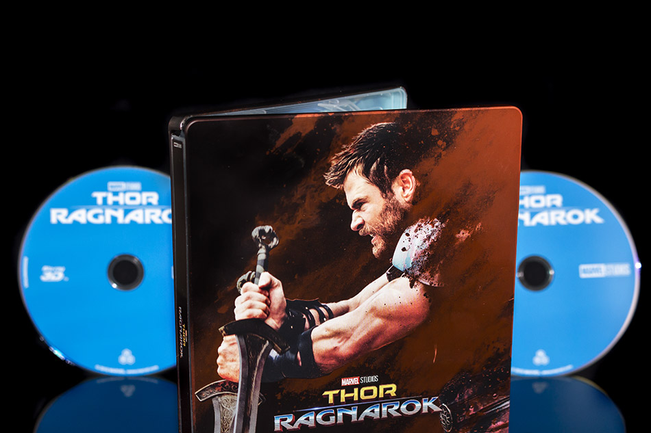 Fotografías del Steelbook de Thor: Ragnarok en Blu-ray 3D y 2D 18