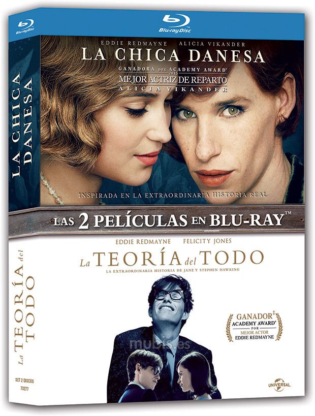 Oferta: Pack La Chica Danesa y La Teoría del Todo en Blu-ray 