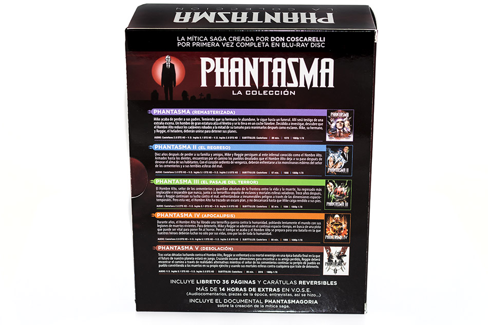 Fotografías del pack Phantasma - La Colección en Blu-ray 5