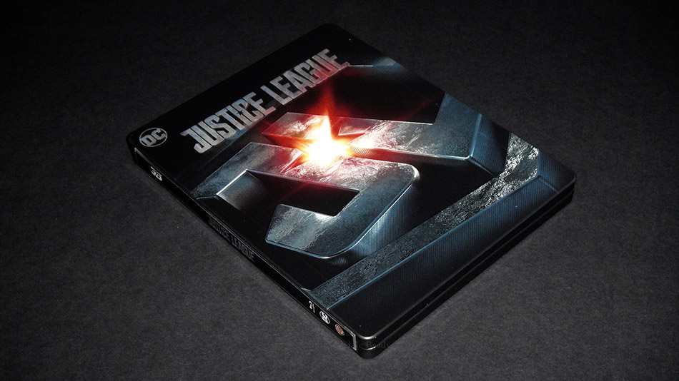Fotografías del Steelbook de Liga de la Justicia en Blu-ray 3D y 2D 2