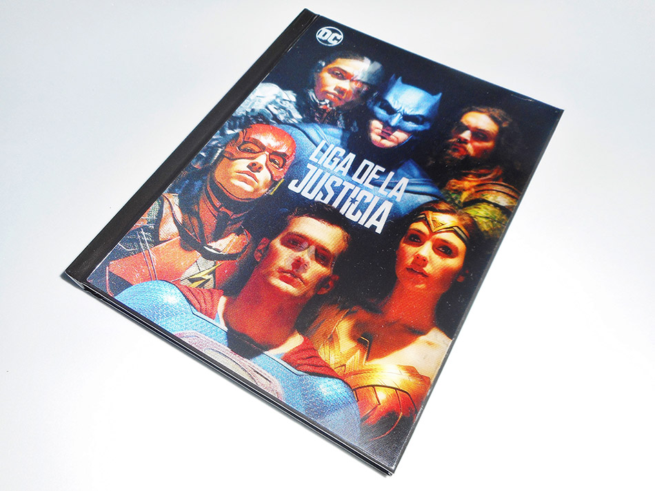 Fotografías del Digibook de Liga de la Justicia en Blu-ray 3D y 2D 7