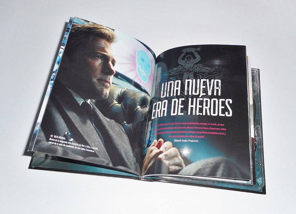 Fotografías del Digibook de Liga de la Justicia en Blu-ray 3D y 2D 13