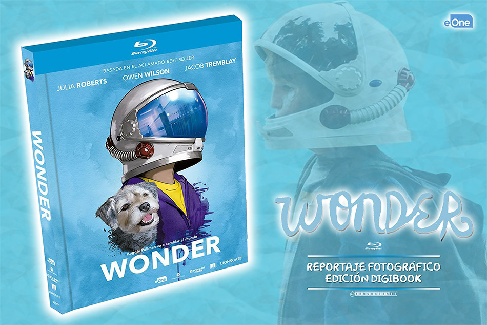 Fotografías del Digibook de Wonder en Blu-ray 1