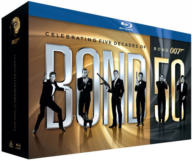 Nuevos detalles del pack James Bond 50º aniversario en Blu-ray