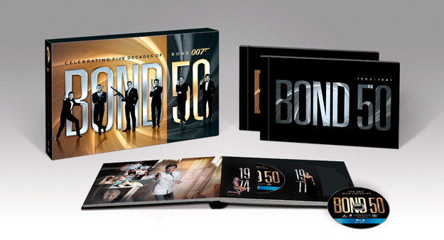 Nuevos detalles del pack James Bond 50º aniversario en Blu-ray