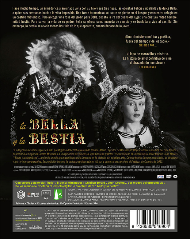Más información de La Bella y la Bestia en Blu-ray 3