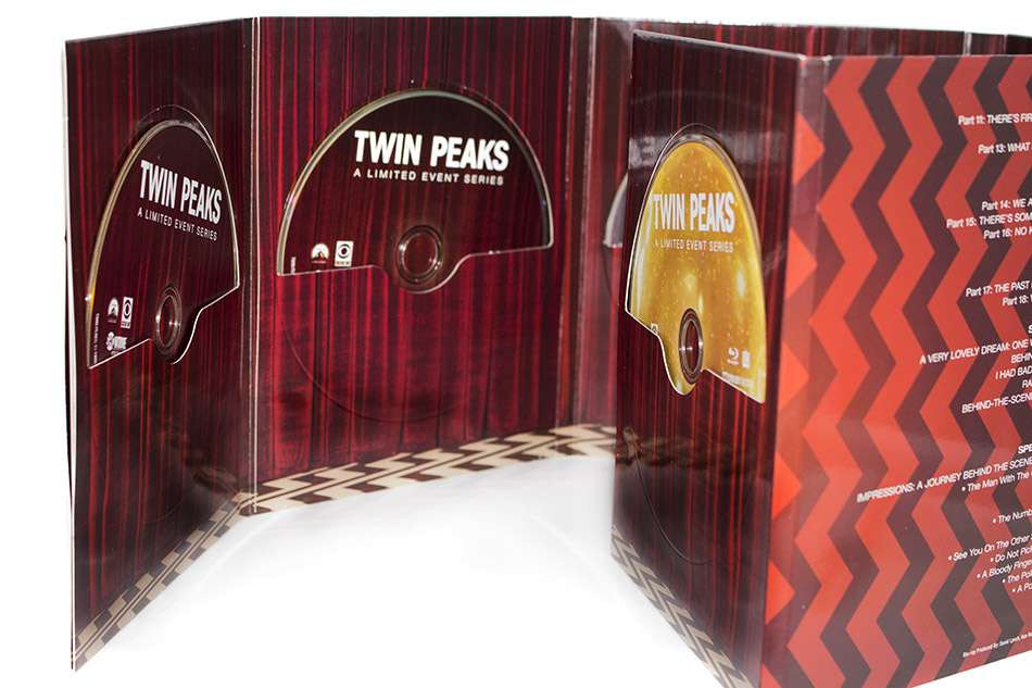 Fotografías de la edición limitada de Twin Peaks 3ª temporada en Blu-ray 16