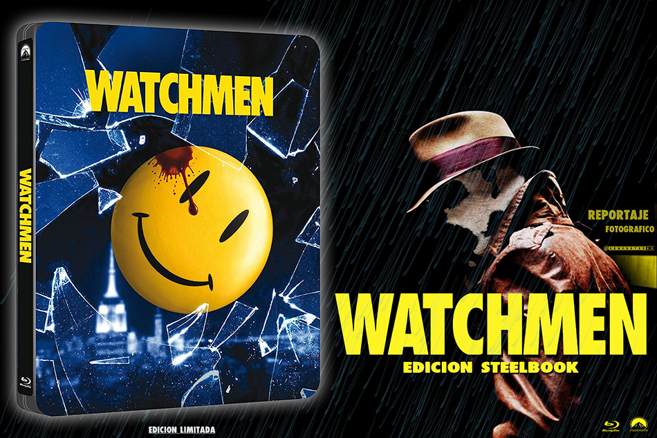 Fotografías del Steelbook de Watchmen en Blu-ray 1