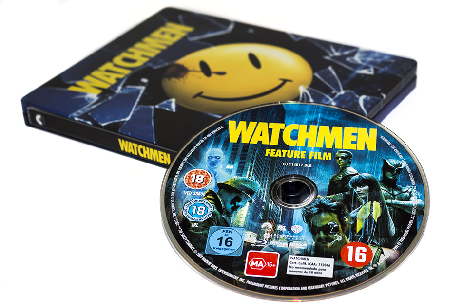 Fotografías del Steelbook de Watchmen en Blu-ray 15