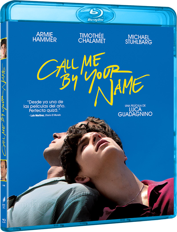 Más información de Call Me by Your Name en Blu-ray 1