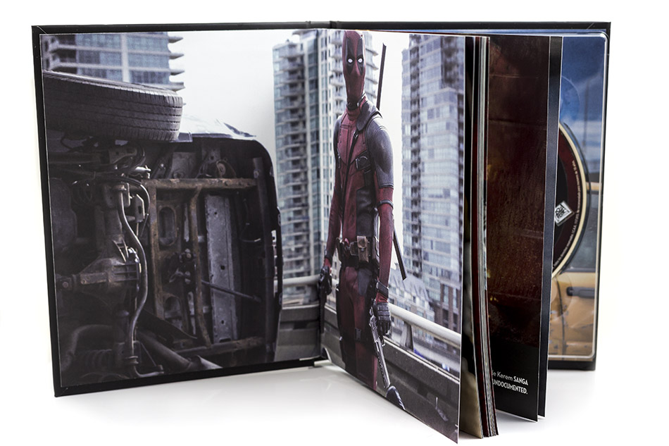 Fotografías del Digibook de Deadpool en Blu-ray 10