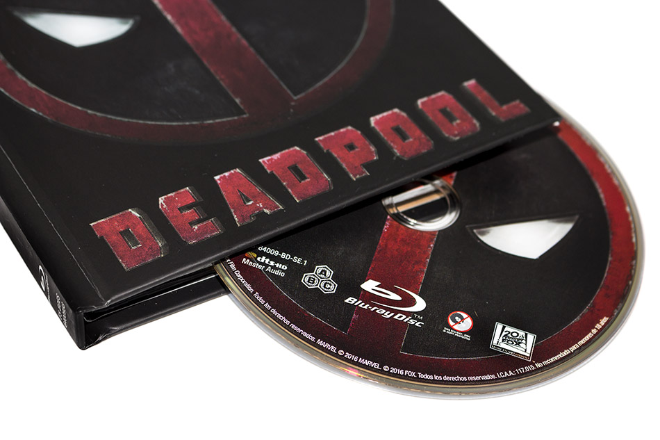 Fotografías del Digibook de Deadpool en Blu-ray 18