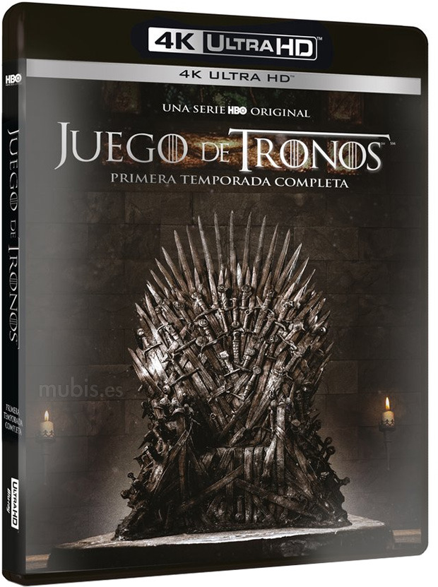 Diseño de la carátula de Juego de Tronos - Primera Temporada en Ultra HD Blu-ray 2