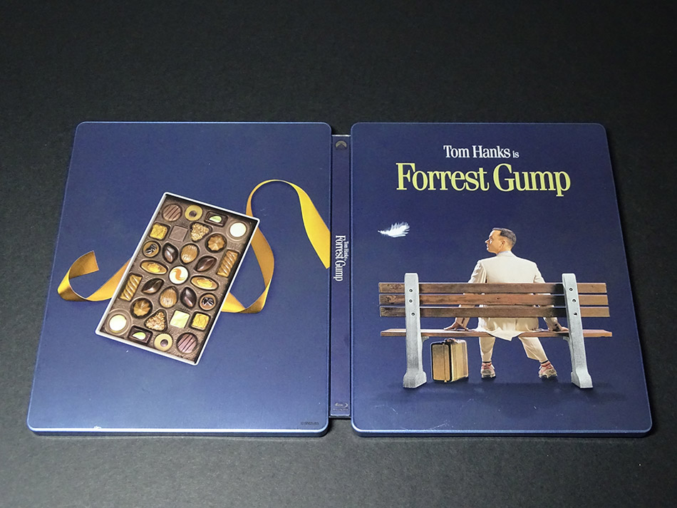 Fotografías del Steelbook de Forrest Gump en Blu-ray 9