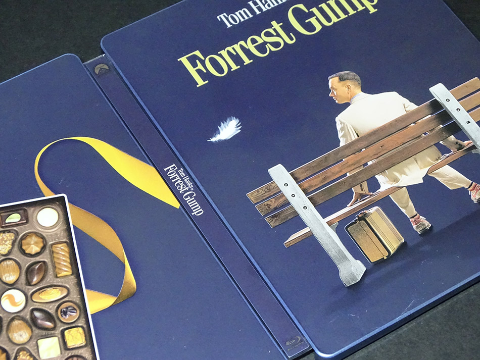 Fotografías del Steelbook de Forrest Gump en Blu-ray 10