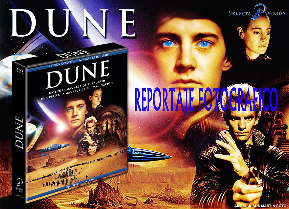 Fotografías de la edición coleccionista de Dune en Blu-ray 1