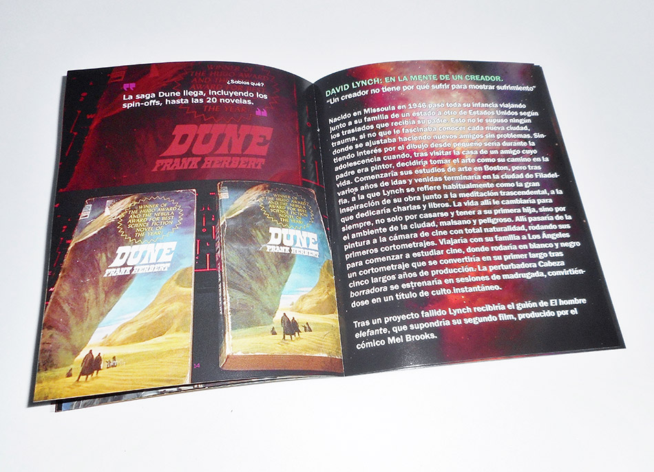 Fotografías de la edición coleccionista de Dune en Blu-ray 18