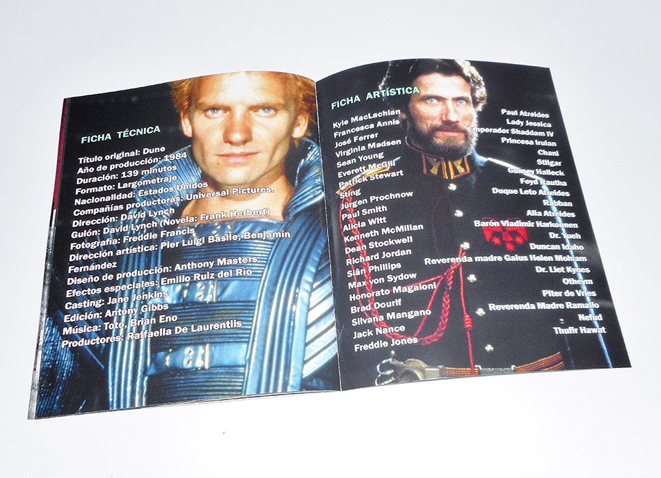Fotografías de la edición coleccionista de Dune en Blu-ray 20