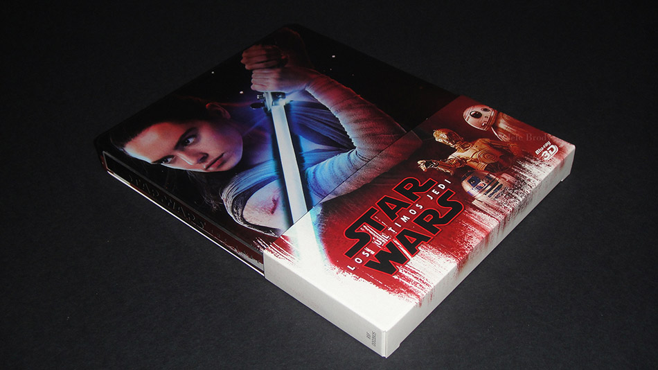 Fotografías del Steelbook de Star Wars: Los Últimos Jedi en Blu-ray 3D y 2D 2