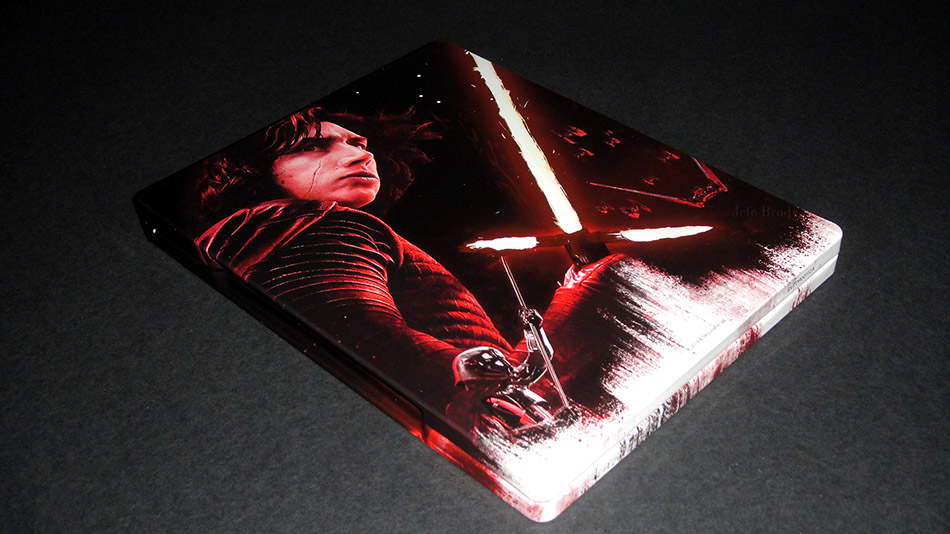 Fotografías del Steelbook de Star Wars: Los Últimos Jedi en Blu-ray 3D y 2D 4