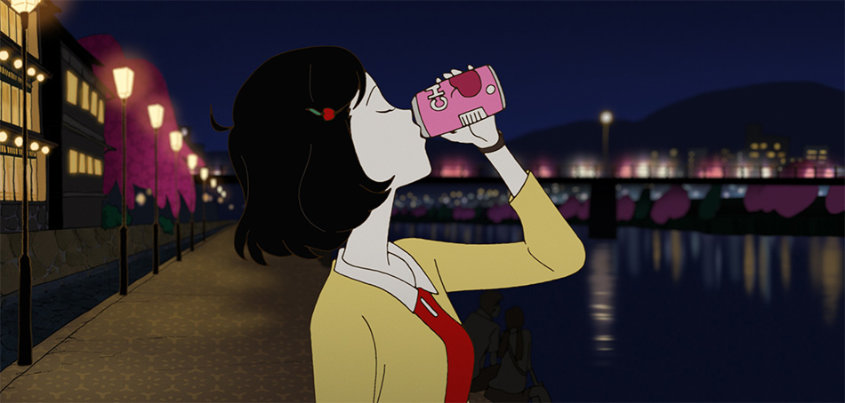 Tráiler del anime Night is Short Walk on Girl en castellano