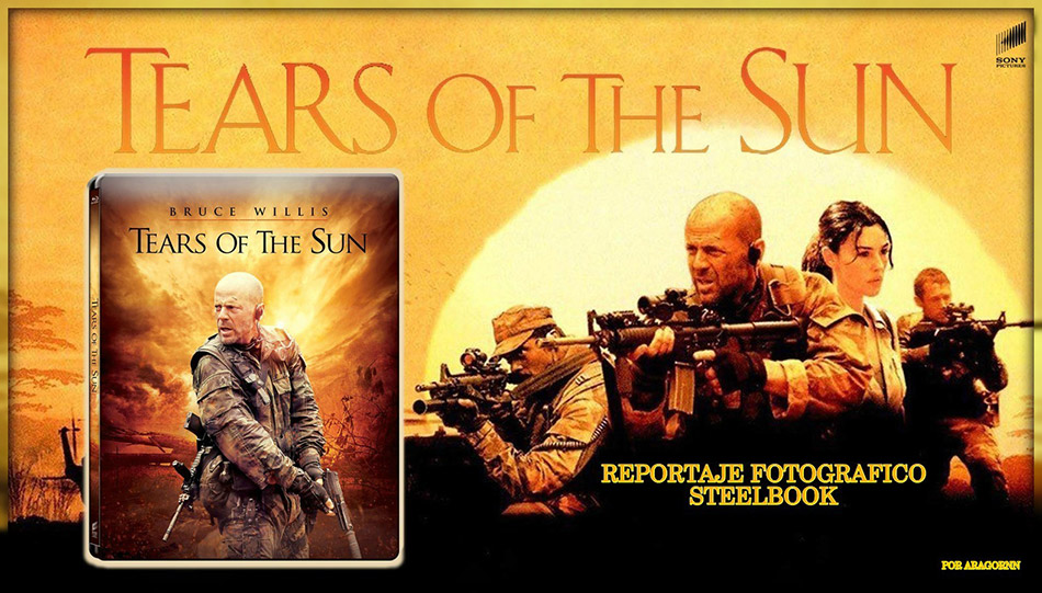 Fotografías del Steelbook de Lágrimas del Sol en Blu-ray 1