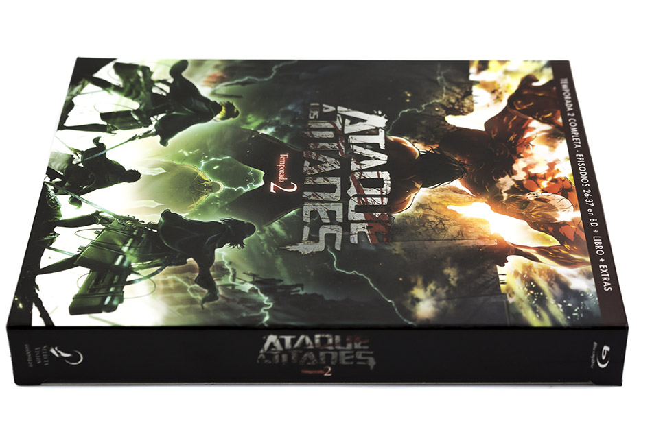 Fotografías de Ataque a los Titanes segunda temporada en Blu-ray 4