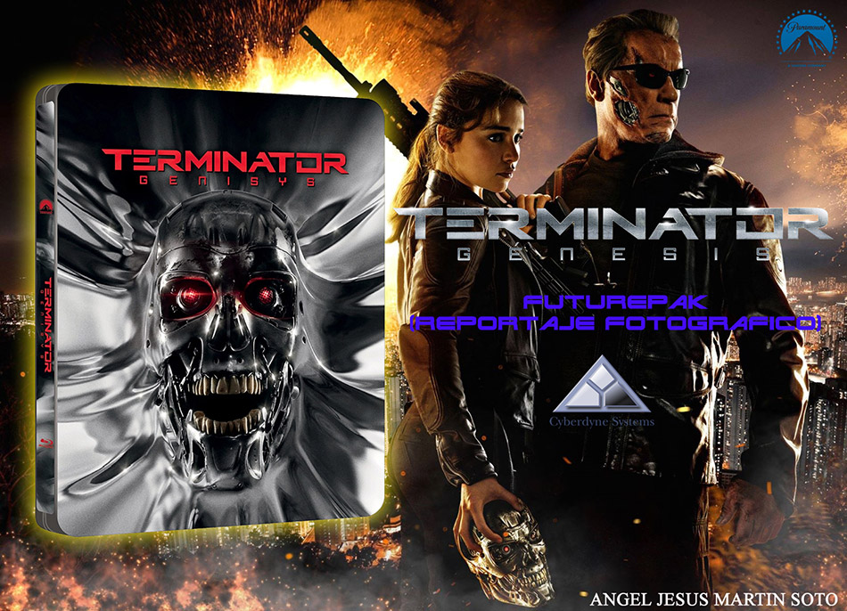 Fotografías del Futurepak de Terminator: Génesis en Blu-ray (Italia) 1