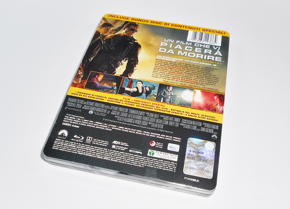 Fotografías del Futurepak de Terminator: Génesis en Blu-ray (Italia) 3