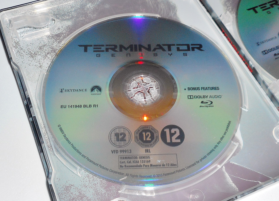 Fotografías del Futurepak de Terminator: Génesis en Blu-ray (Italia) 11