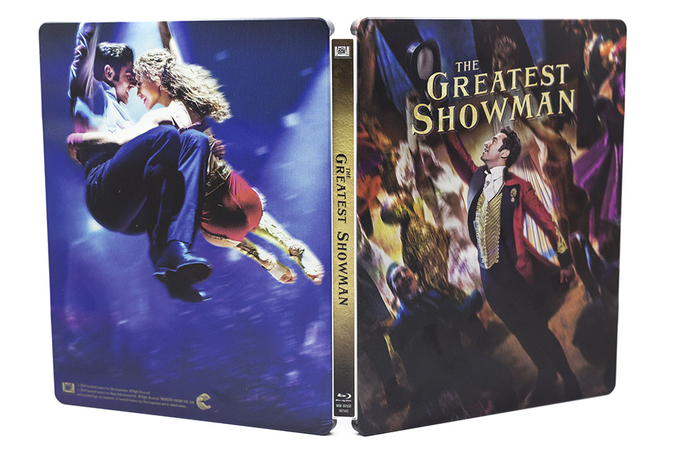 Fotografías del Steelbook de El Gran Showman en Blu-ray 10