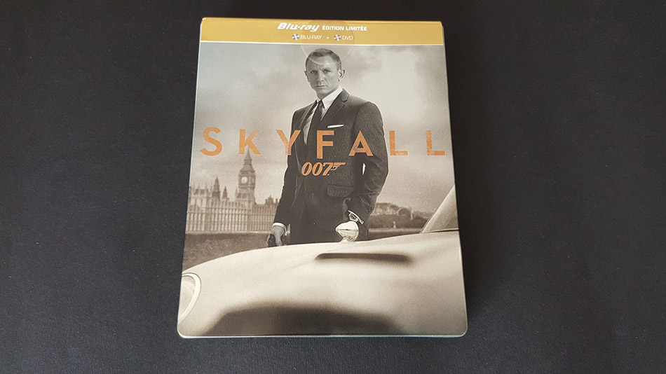 Fotografías del Steelbook con postales de Skyfall en Blu-ray (Francia) 2