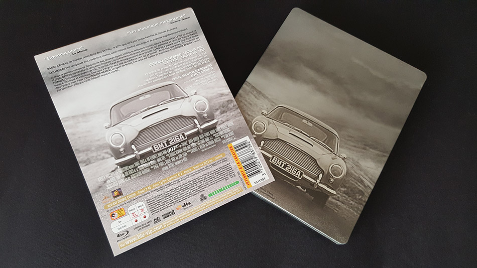 Fotografías del Steelbook con postales de Skyfall en Blu-ray (Francia) 5