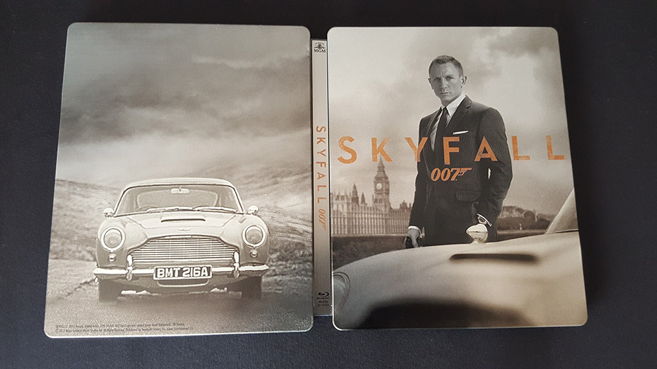 Fotografías del Steelbook con postales de Skyfall en Blu-ray (Francia) 12