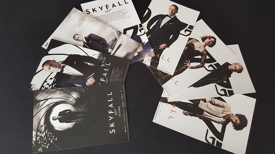 Fotografías del Steelbook con postales de Skyfall en Blu-ray (Francia) 19
