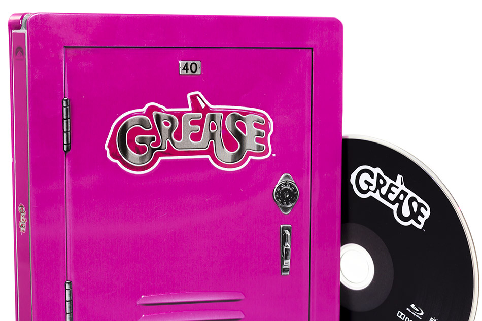 Fotografías del Steelbook con imanes de Grease 1 y 2 en Blu-ray 21