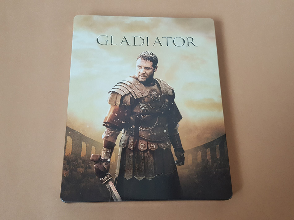 Fotografías del Steelbook de Gladiator en UHD 4K 8