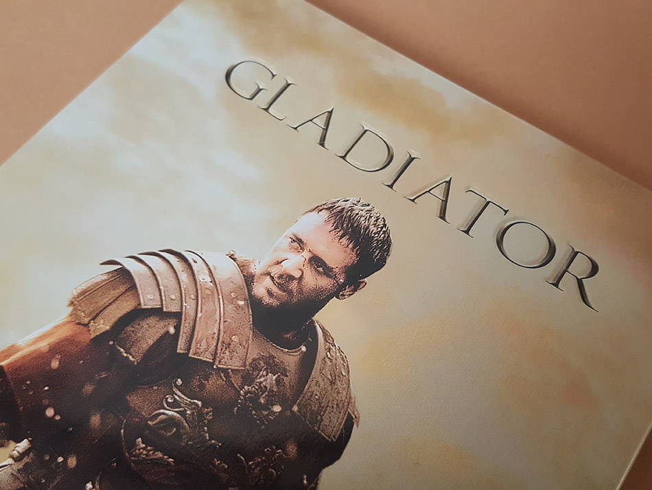 Fotografías del Steelbook de Gladiator en UHD 4K 10