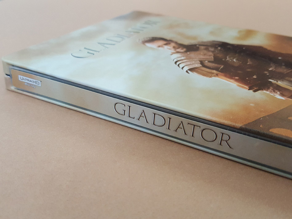 Fotografías del Steelbook de Gladiator en UHD 4K 16