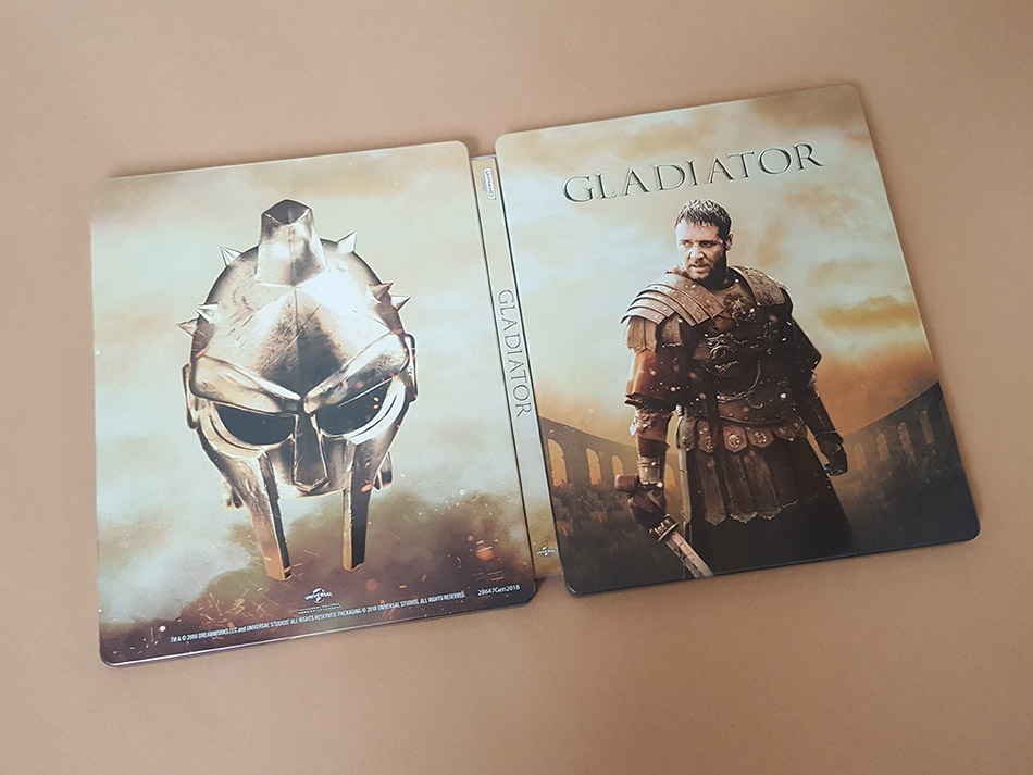 Fotografías del Steelbook de Gladiator en UHD 4K 17