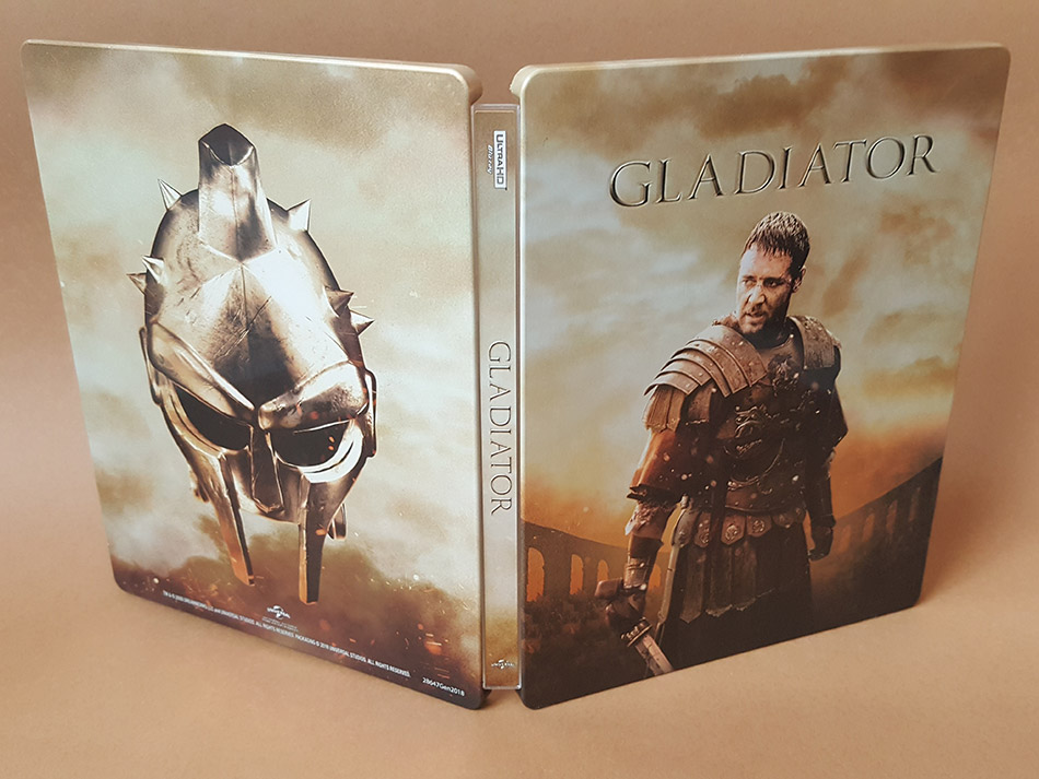 Fotografías del Steelbook de Gladiator en UHD 4K 22