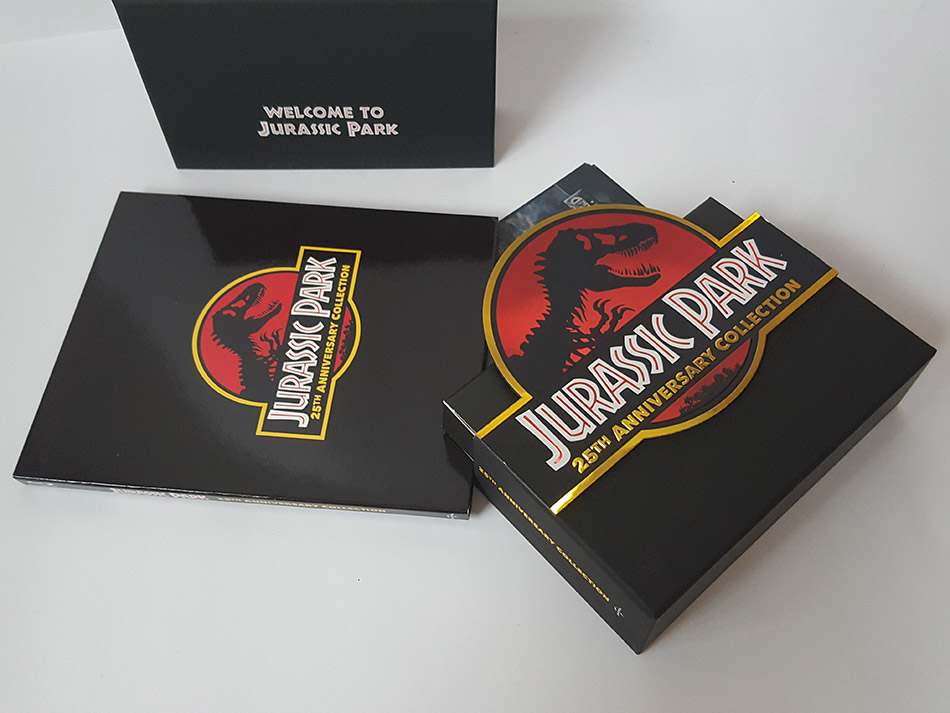 Fotografías de la ddición coleccionista de Jurassic Park 25º aniversario Blu-ray 21