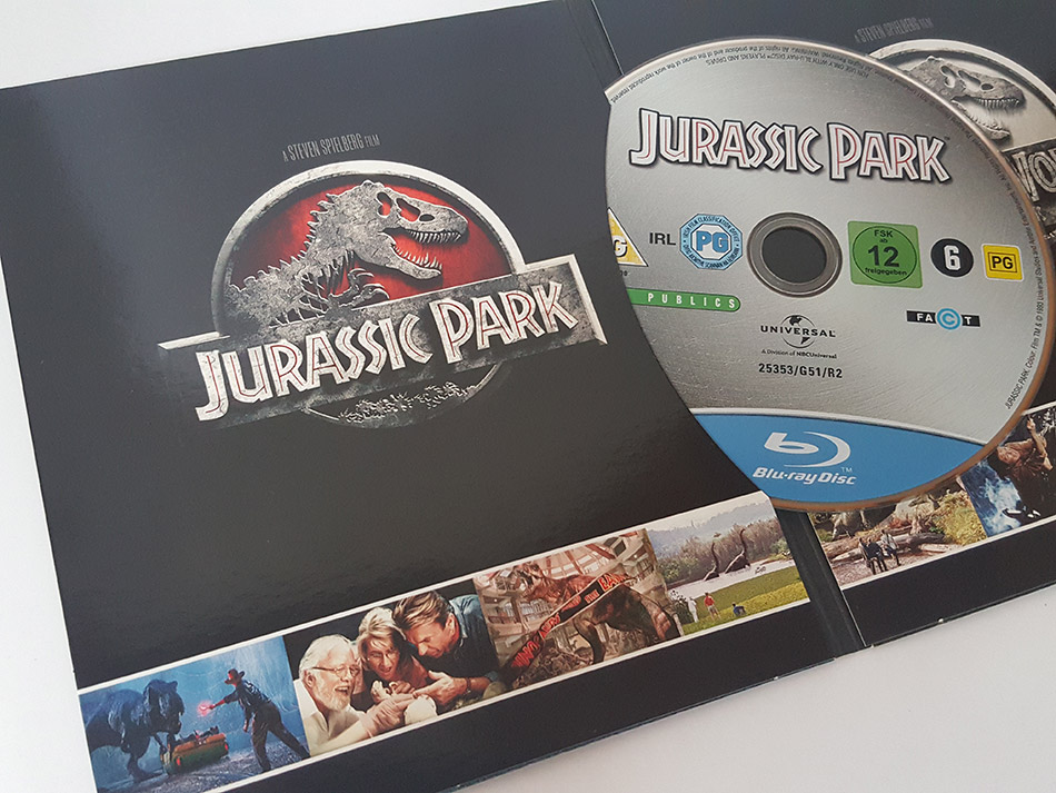 Fotografías de la ddición coleccionista de Jurassic Park 25º aniversario Blu-ray 31