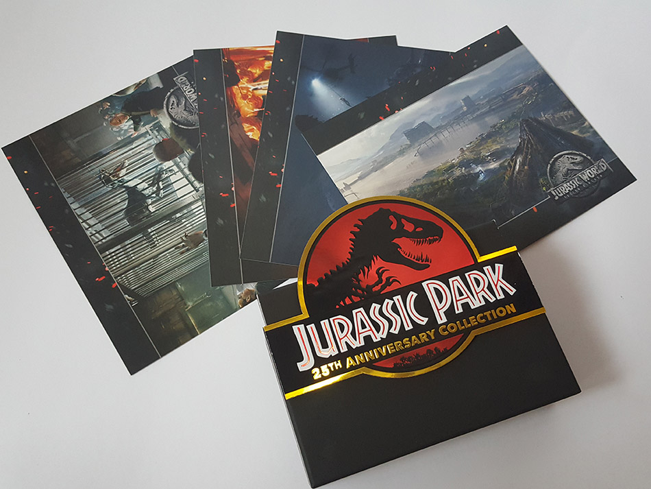 Fotografías de la ddición coleccionista de Jurassic Park 25º aniversario Blu-ray 35