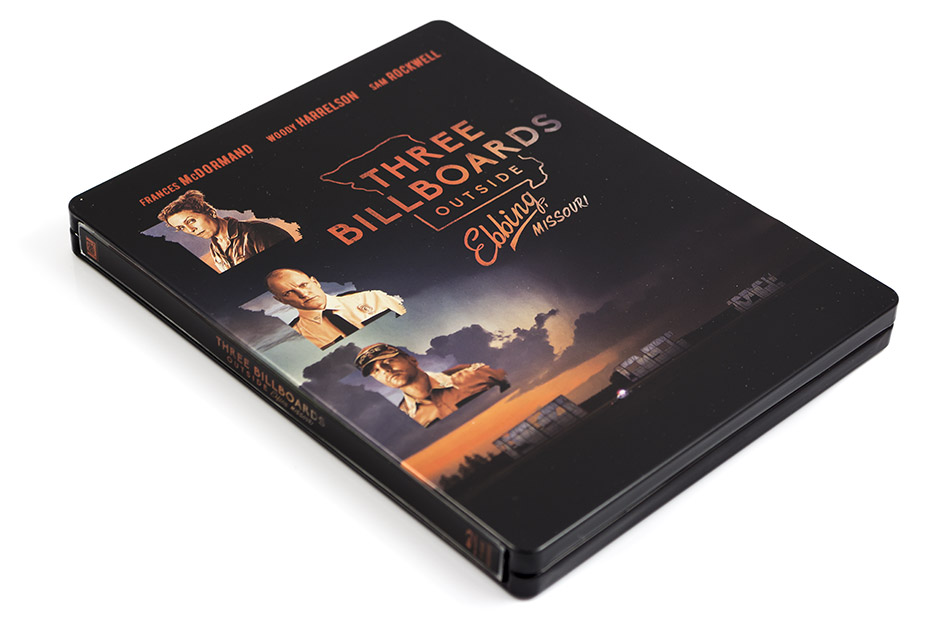 Fotografías del Steelbook de Tres Anuncios en las Afueras en Blu-ray 2
