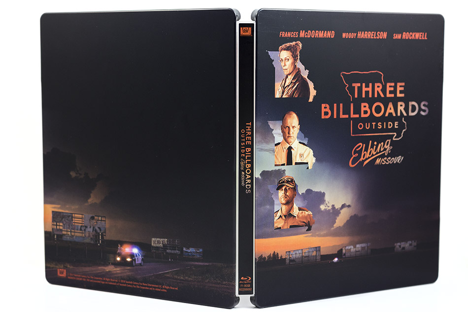 Fotografías del Steelbook de Tres Anuncios en las Afueras en Blu-ray 10