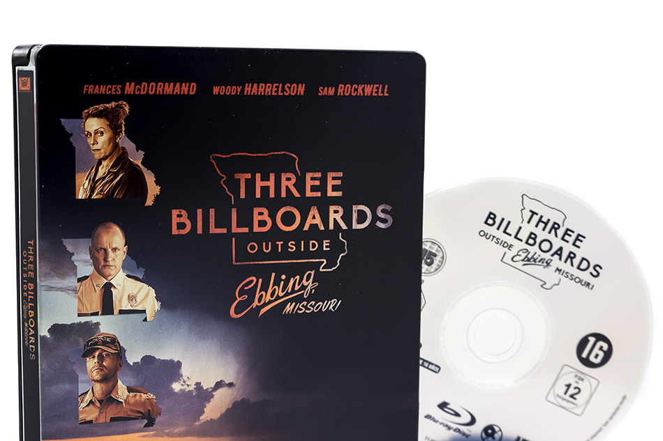 Fotografías del Steelbook de Tres Anuncios en las Afueras en Blu-ray 16